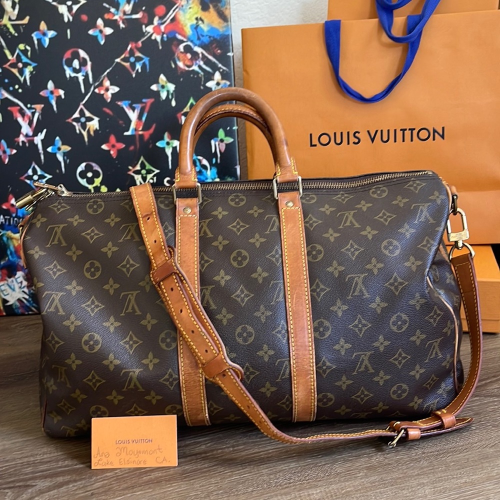 ⚜️Louis Vuitton keepall 45 bandolier⚜️